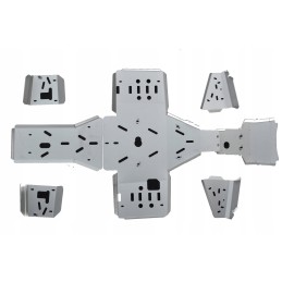 Kymco 500 aluminum bottom covers, independent axle