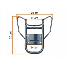 Trunk rear Wilga Vapor Coliber Zipp Bassa 727 Prymus steel