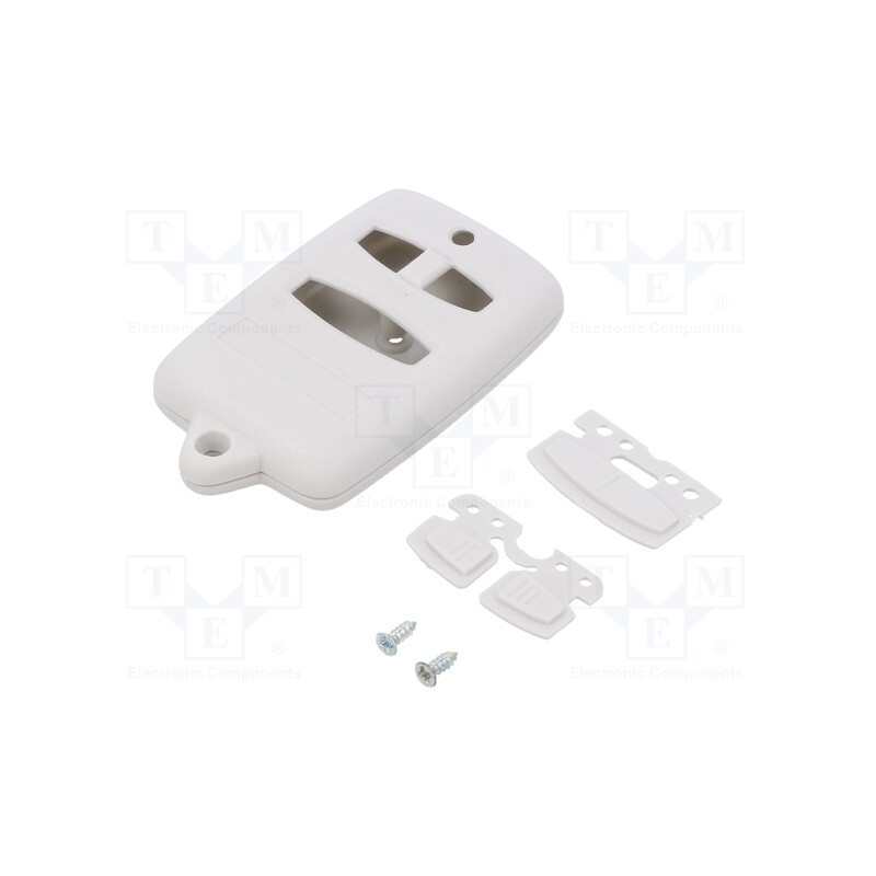 1 pcs x MASZCZYK - P-32G - Enclosure: for remote controller, IP20, X: 36mm, Y: 54mm, Z: 12mm