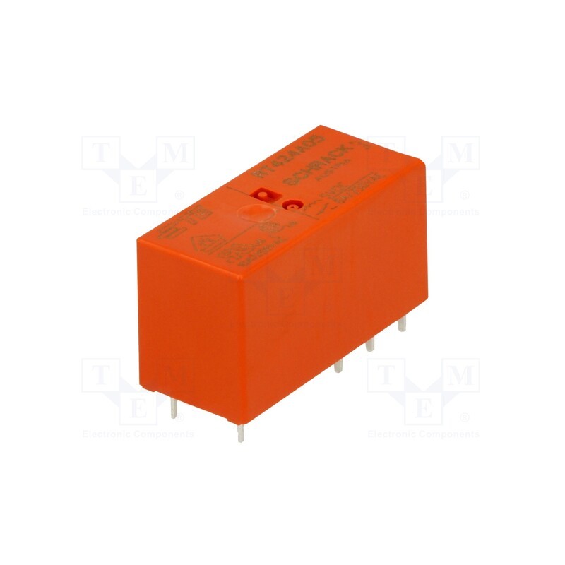 1 pcs x TE Connectivity - 4-1393243-4 - Relay: electromagnetic, DPDT, Ucoil: 5VDC, 8A, 8A/250VAC, 8A/30VDC