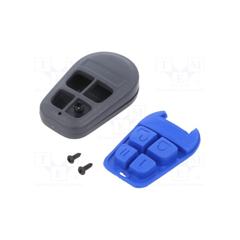 1 pcs x MASZCZYK - P-31DG/BL - Enclosure: for remote controller, IP20, X: 36mm, Y: 58mm, Z: 13mm