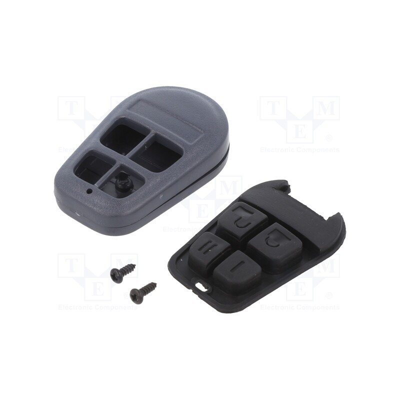 1 pcs x MASZCZYK - P-31DG/BK - Enclosure: for remote controller, IP20, X: 36mm, Y: 58mm, Z: 13mm