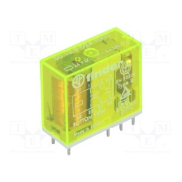 1 pcs x FINDER - 50.12.9.024.1000 - Relay: electromagnetic, DPDT, Ucoil: 24VDC, Icontacts max: 15A