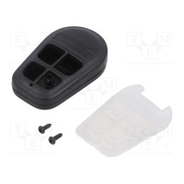 1 pcs x MASZCZYK - P-31BK/TR - Enclosure: for remote controller, IP20, X: 36mm, Y: 58mm, Z: 13mm