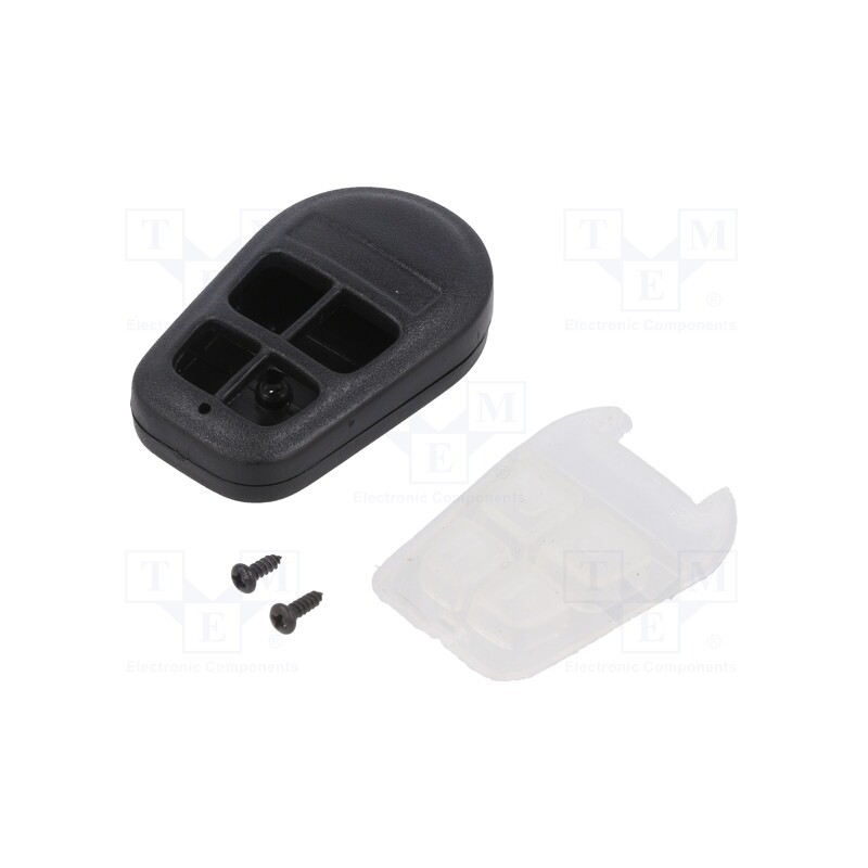 1 pcs x MASZCZYK - P-31BK/TR - Enclosure: for remote controller, IP20, X: 36mm, Y: 58mm, Z: 13mm