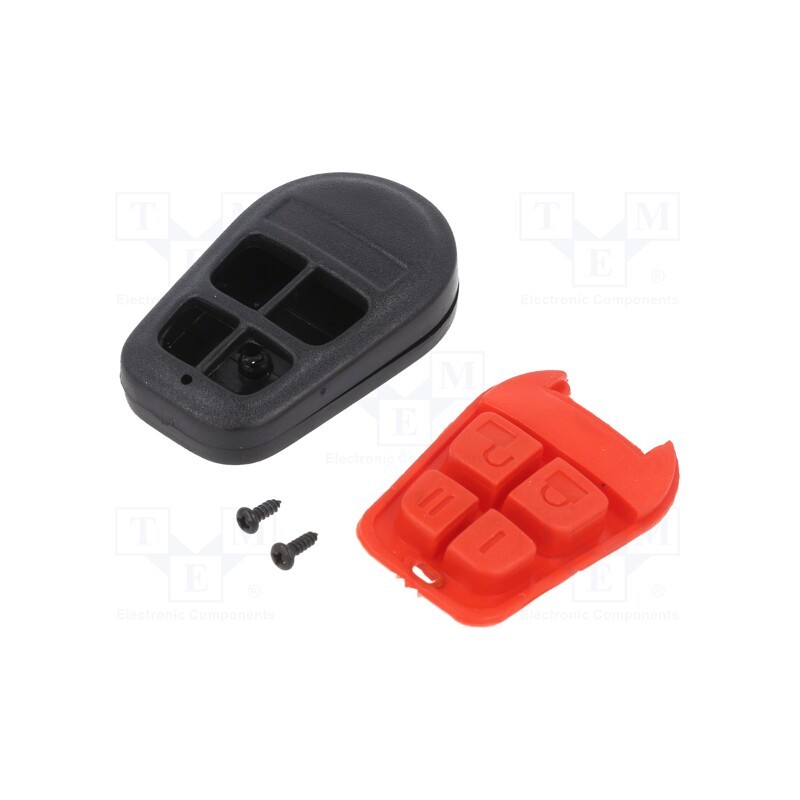 1 pcs x MASZCZYK - P-31BK/R - Enclosure: for remote controller, IP20, X: 36mm, Y: 58mm, Z: 13mm