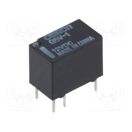1 pcs x OMRON OCB - G5V-1 12VDC - Relay: electromagnetic, SPDT, Ucoil: 12VDC, Icontacts max: 1A, PCB