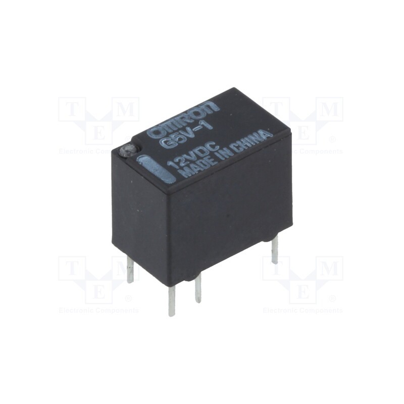 1 pcs x OMRON OCB - G5V-1 12VDC - Relay: electromagnetic, SPDT, Ucoil: 12VDC, Icontacts max: 1A, PCB