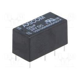 1 pcs x TE Connectivity - 9-1393792-0 - Relay: electromagnetic, DPDT, Ucoil: 24VDC, 3A, 0.5A/125VAC, PCB