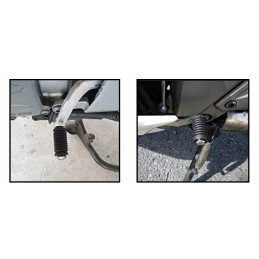 Quad gear lever protector cover