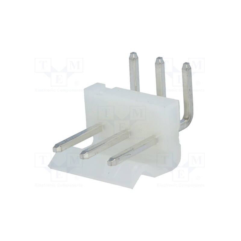 10 pcs x JOINT TECH - A5081WR-3P - Socket, wire-board, male, 5.08mm, PIN: 3, THT, 250V, 7A, tinned, 10mΩ