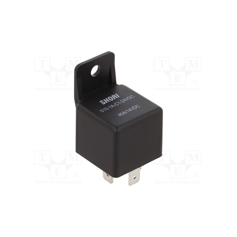 1 pcs x SHORI ELECTRIC - S10-1A-C1-24VDC - Relay: electromagnetic, SPST-NO, Ucoil: 24VDC, 40A, automotive