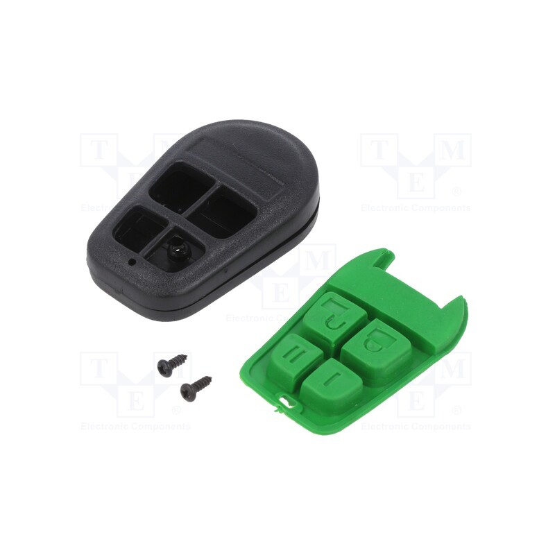 1 pcs x MASZCZYK - P-31BK/GR - Enclosure: for remote controller, IP20, X: 36mm, Y: 58mm, Z: 13mm