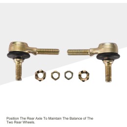 Tie rod head 10 x 10 mm tie rod end ball joint