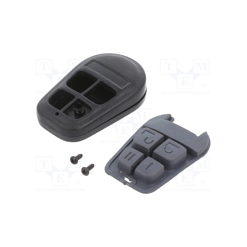 1 pcs x MASZCZYK - P-31BK/DG - Enclosure: for remote controller, IP20, X: 36mm, Y: 58mm, Z: 13mm