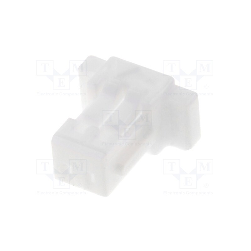 10 pcs x JST - SHR-02V-S-B - Plug, wire-board, female, SH, 1mm, PIN: 2, w/o contacts, for cable