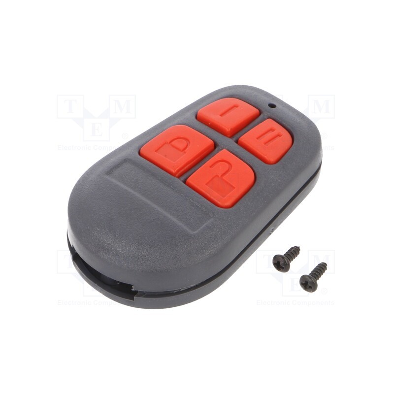 1 pcs x MASZCZYK - P-31DG/R - Enclosure: for remote controller, IP20, X: 36mm, Y: 58mm, Z: 13mm