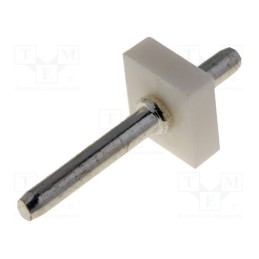 10 pcs x NINIGI - NHW-01 - Socket, wire-board, 5/7.5mm, PIN: 1, THT, 250V, 5A, tinned, -25÷85°C