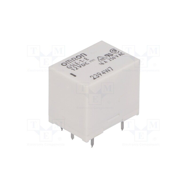 1 pcs x OMRON OCB - G5LE-1-E 12VDC - Relay: electromagnetic, SPDT, Ucoil: 12VDC, Icontacts max: 16A
