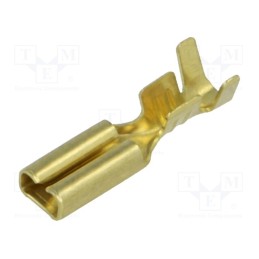 10 pcs x BM GROUP - BM 01390 - Terminal: flat, 2.8mm, 0.8mm, female, 0.5÷1.25mm2, crimped, brass