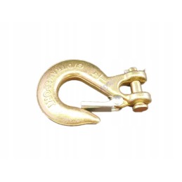 Small winch hook with 1 4 yellow pin