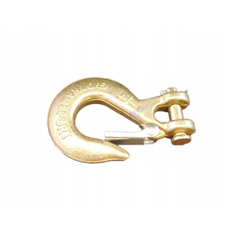 Small winch hook with 1 4 yellow pin