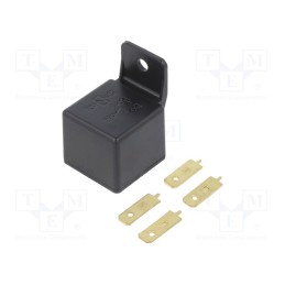 1 pcs x MASZCZYK - KM-17/BK - Enclosure: specialist, X: 29mm, Y: 29mm, Z: 40mm, ABS, black