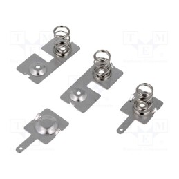 1 set x GAINTA - G0313 - Battery contact kit, Size: AA,R6, Batt.no: 3