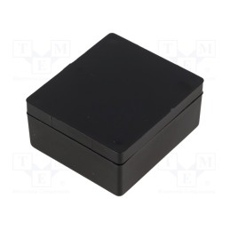 1 pcs x MASZCZYK - KM-2A/BK - Enclosure: multipurpose, X: 42mm, Y: 48mm, Z: 22mm, ABS, black