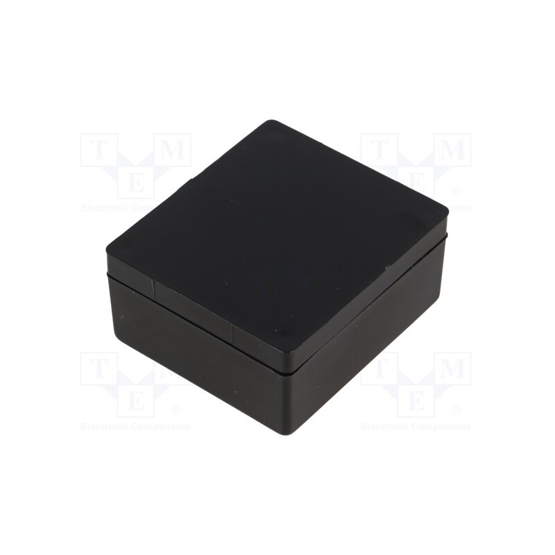 1 pcs x MASZCZYK - KM-2A/BK - Enclosure: multipurpose, X: 42mm, Y: 48mm, Z: 22mm, ABS, black