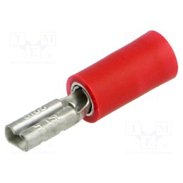 10 pcs x JST - VDADF1.25-110A-5 RD (S)(LF) K - Terminal: flat, 2.8mm, 0.5mm, female, 0.5÷1.5mm2, crimped, red