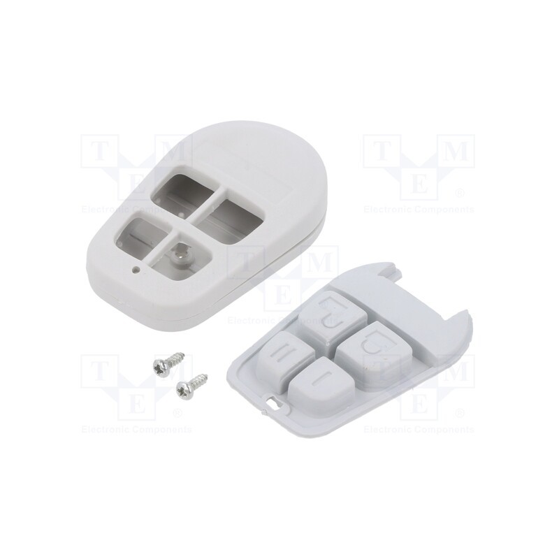 1 pcs x MASZCZYK - P-31G/WH - Enclosure: for remote controller, IP20, X: 36mm, Y: 58mm, Z: 13mm