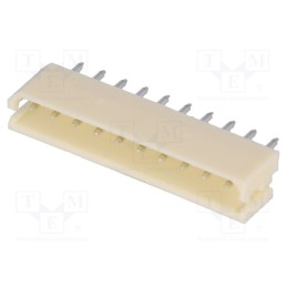 10 pcs x JOINT TECH - A2506WV-10P - Socket, wire-board, male, A2506, 2.5mm, PIN: 10, THT, 250V, 3A, tinned