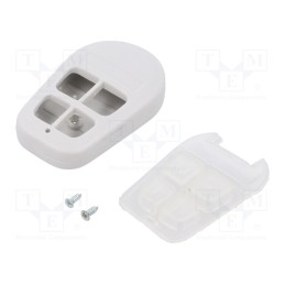 1 pcs x MASZCZYK - P-31G/TR - Enclosure: for remote controller, IP20, X: 36mm, Y: 58mm, Z: 13mm