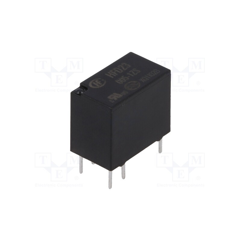 1 pcs x HONGFA RELAY - HFD23/005-1ZS - Relay: electromagnetic, SPDT, Ucoil: 5VDC, 2A, 0.5A/125VAC, PCB