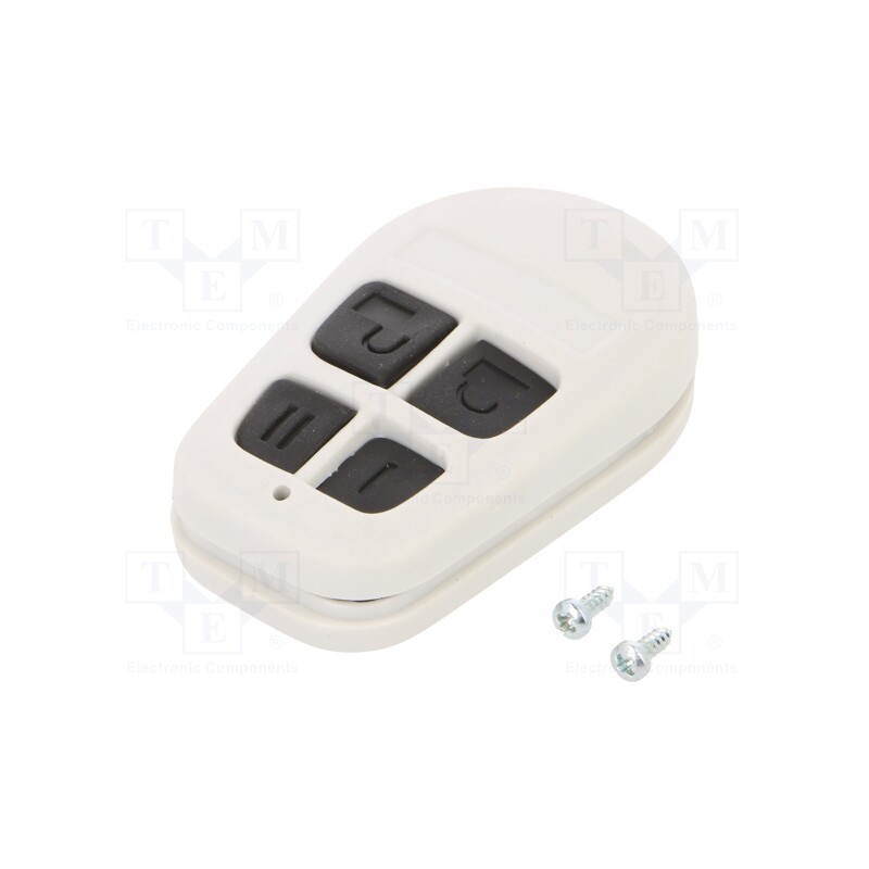1 pcs x MASZCZYK - P-31G/BK - Enclosure: for remote controller, IP20, X: 36mm, Y: 58mm, Z: 13mm