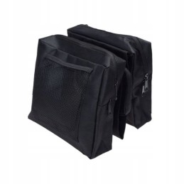 Nylon 600 black atv fuel tank bag with phone cover