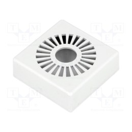1 pcs x MASZCZYK - KM-99B GY - Enclosure: for alarms, X: 44mm, Y: 44mm, Z: 15mm, ABS, grey