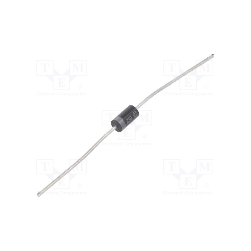 1 pcs x STMicroelectronics - BZW06-28 - Diode: TVS, 600W, 31.4V, 13.1A, unidirectional, ±5%, DO15,