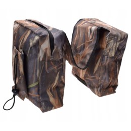 Atv bag tank pannier fuel tank camouflage w2