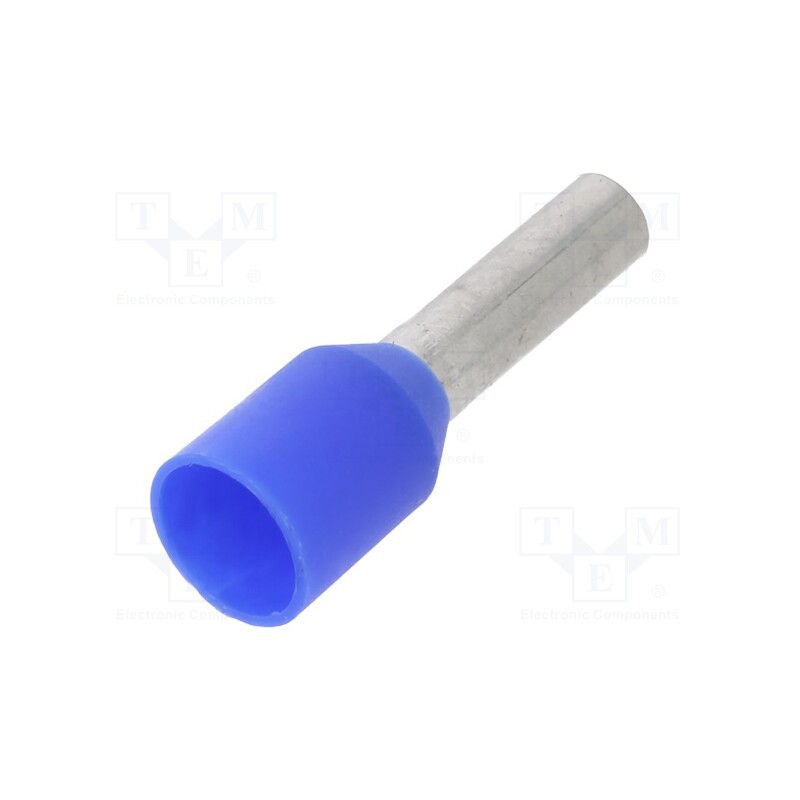 10 pcs x WAGO - 216-206 - Tip: bootlace ferrule, insulated, 2.5mm2, 8mm, tinned, crimped