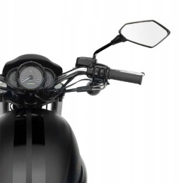 Large panoramic mirrors for quad M10 motorcycle