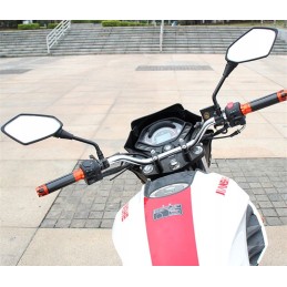 Large panoramic mirrors for quad M10 motorcycle
