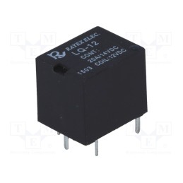 1 pcs x Recoy/RAYEX ELECTRONICS - LQ-12 - Relay: electromagnetic, SPDT, Ucoil: 12VDC, 20A, automotive, PCB