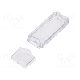1 pcs x GAINTA - G1901C - Enclosure: for USB, X: 23mm, Y: 71mm, Z: 8.7mm, polycarbonate