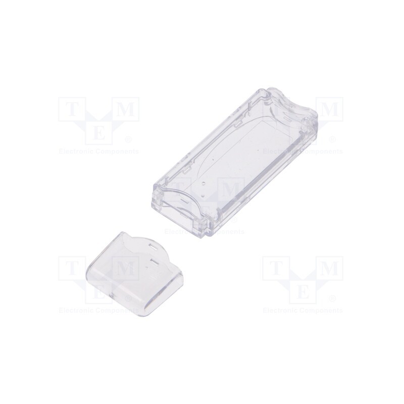 1 pcs x GAINTA - G1901C - Enclosure: for USB, X: 23mm, Y: 71mm, Z: 8.7mm, polycarbonate
