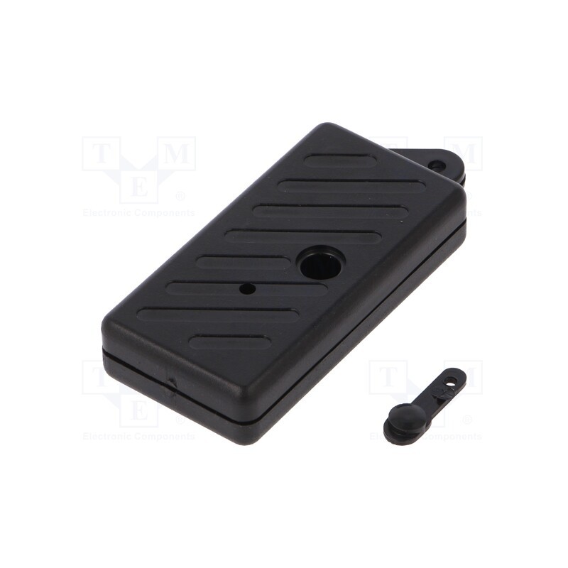 1 pcs x MASZCZYK - P-12/BK - Enclosure: for remote controller, X: 30mm, Y: 68mm, Z: 12mm