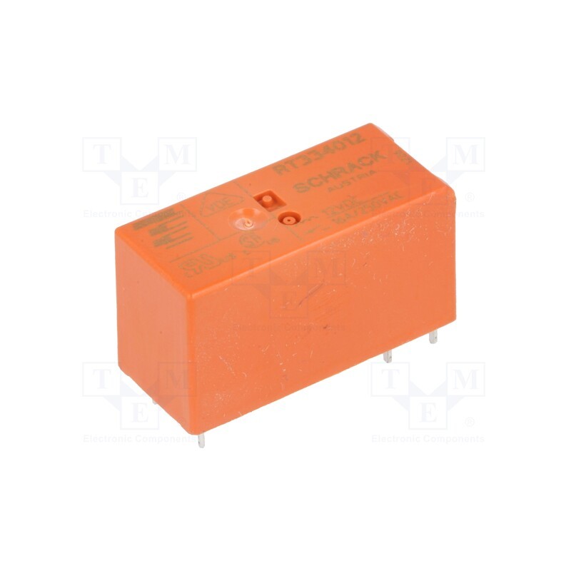 1 pcs x TE Connectivity - 4-1393240-5 - Relay: electromagnetic, SPST-NO, Ucoil: 12VDC, Icontacts max: 16A