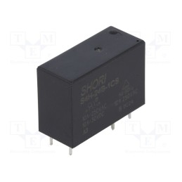 1 pcs x SHORI ELECTRIC - S4H-24B-1C-F - Relay: electromagnetic, SPDT, Ucoil: 24VDC, Icontacts max: 10A