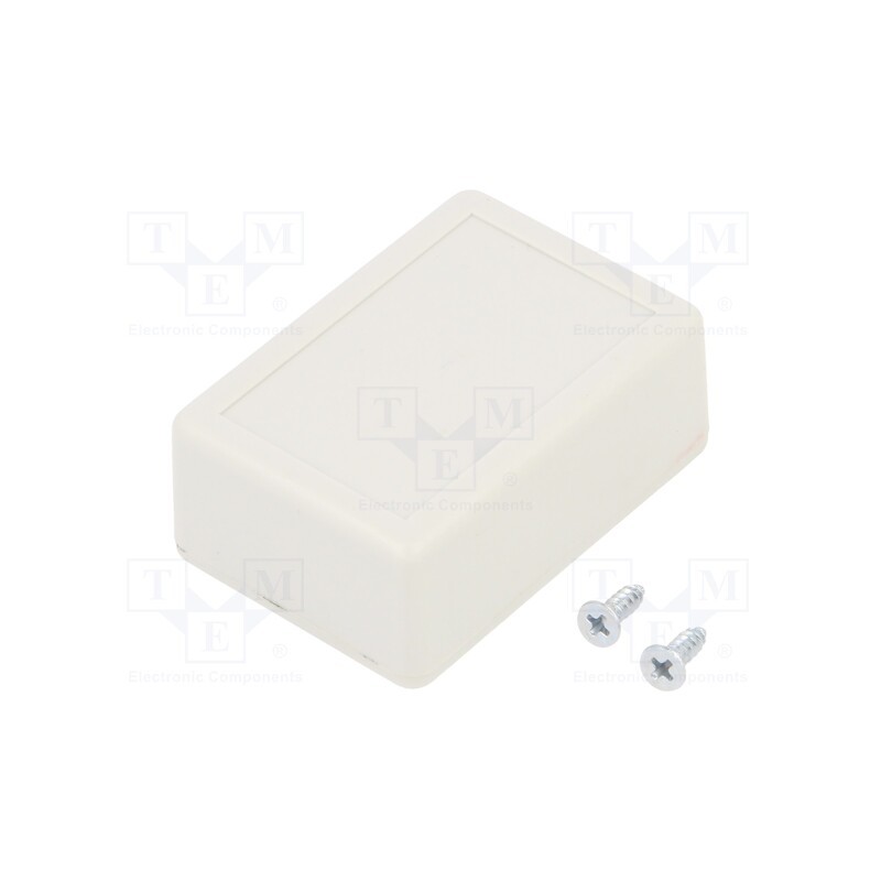 1 pcs x MASZCZYK - KM-210G - Enclosure: multipurpose, X: 35mm, Y: 50mm, Z: 20mm, ABS, light grey